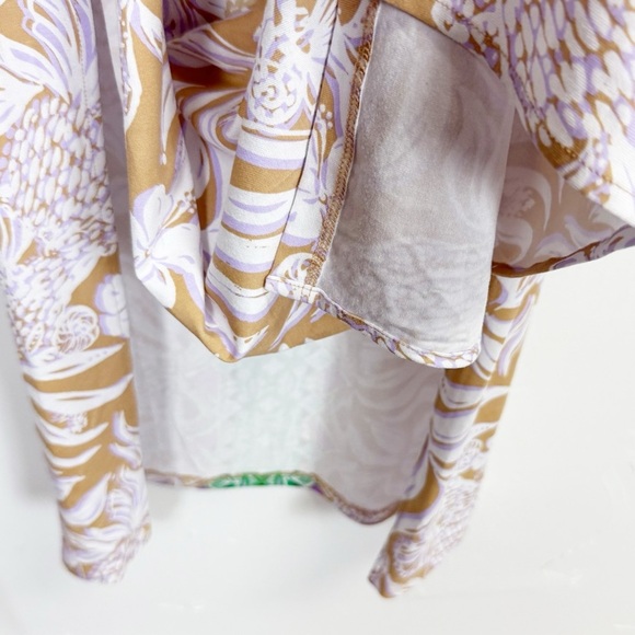 Lilly Pulitzer Dress Womens Size 14 Multicolor Floralie Maxi Tank Strap NWT - Picture 5 of 15